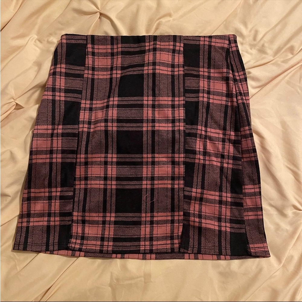 Plaid Skirt